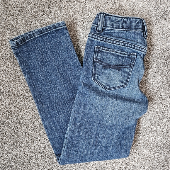 $5 In A Bundle! Girls 6 Slim GAP Kids 1969 straight leg jeans - Picture 2 of 11